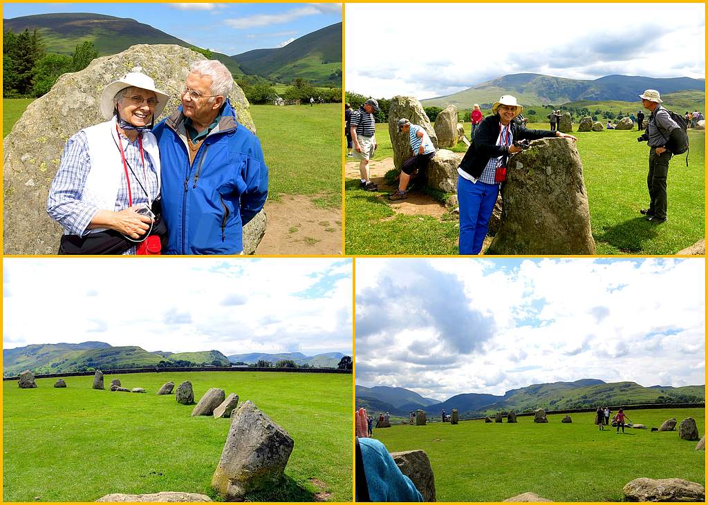 Photo Collage Casterigg Stone Circle